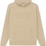 FOG Essentials Sand hoodie, front view