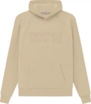 FOG Essentials Sand hoodie, front view