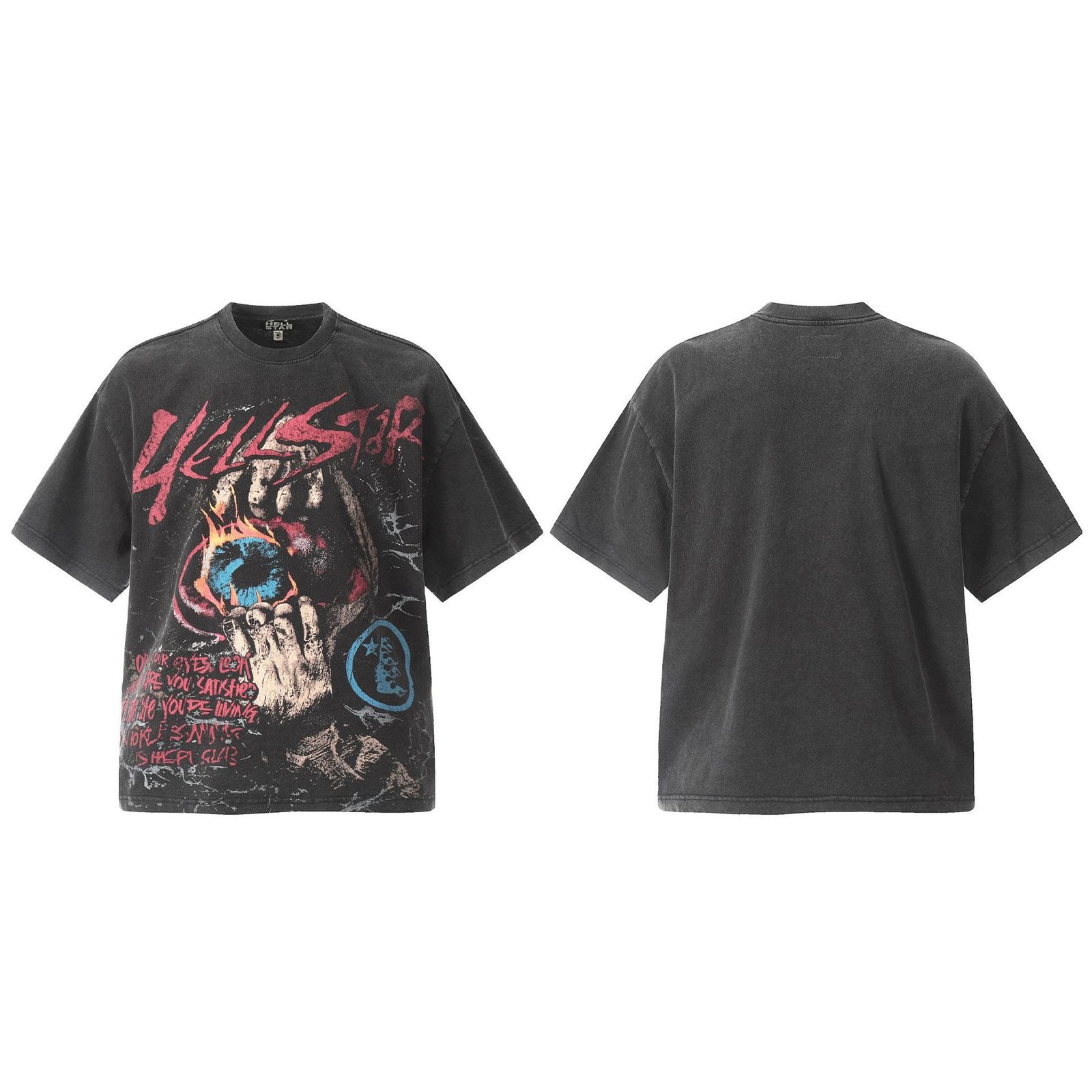 hls-tsh-he702-wgy.jpg Hellstar T-Shirt HE702 - Image 1