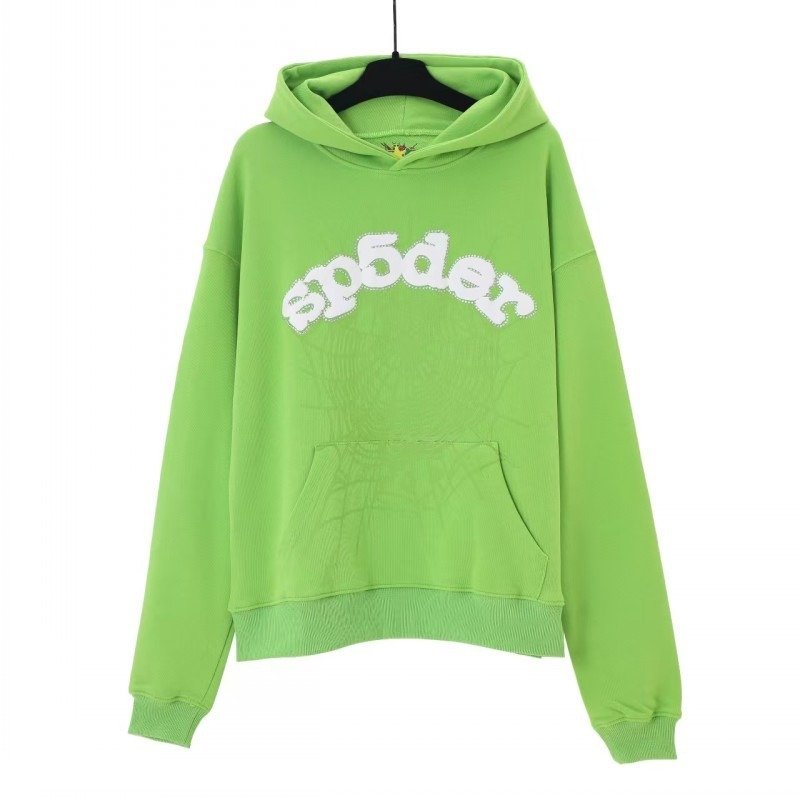 sp5-hod-143-grn.jpg Sp5der Hoodie 143 - Image 1