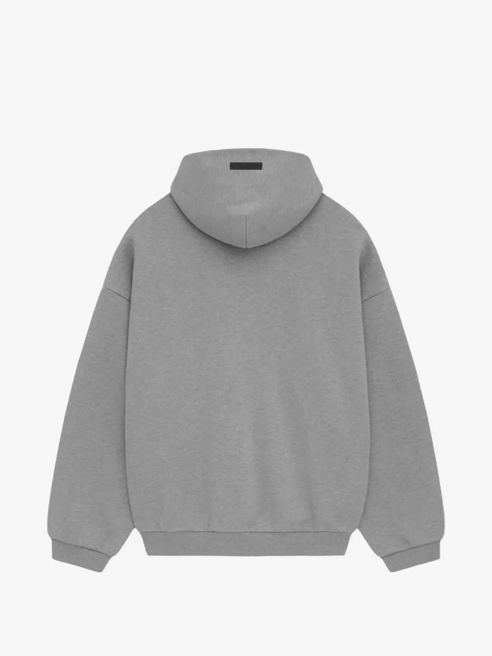 Fear of God Essentials Fleece Hoodie - Grey - Back