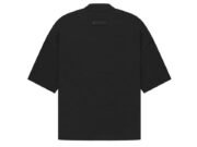 ESSENTIALS FOG BONDED T-SHIRT BLACK Black back