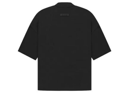 ESSENTIALS FOG BONDED T-SHIRT BLACK Black back