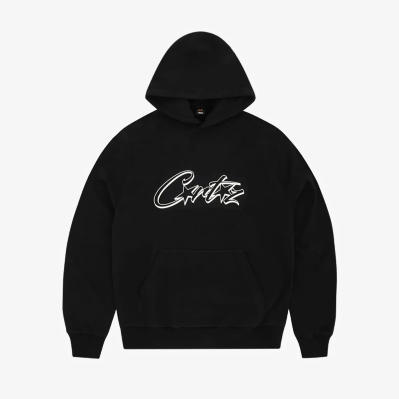 AllStarz Hoodie – Black Black front