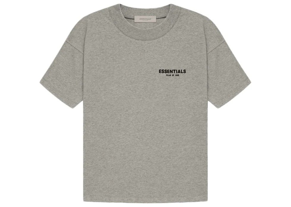 FOG Essentials Logo T-Shirt & Shorts Set – Dark Oatmeal Dark Oatmeal T-shirt front